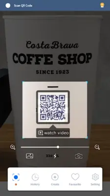 QR Code Scanner Barcode Reader android App screenshot 1