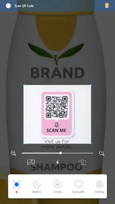 QR Code Scanner Barcode Reader android App screenshot 7